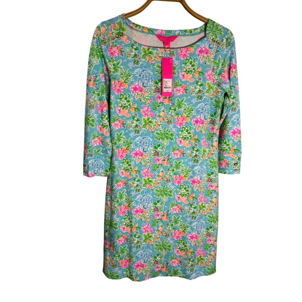 Disney x Lilly Pulitzer Sophie Dress Blue Ibiza Medium